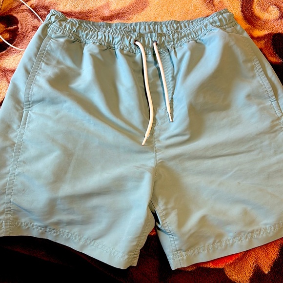 Coach Men’s Swim shorts size M wintergreen - Picture 1 of 8